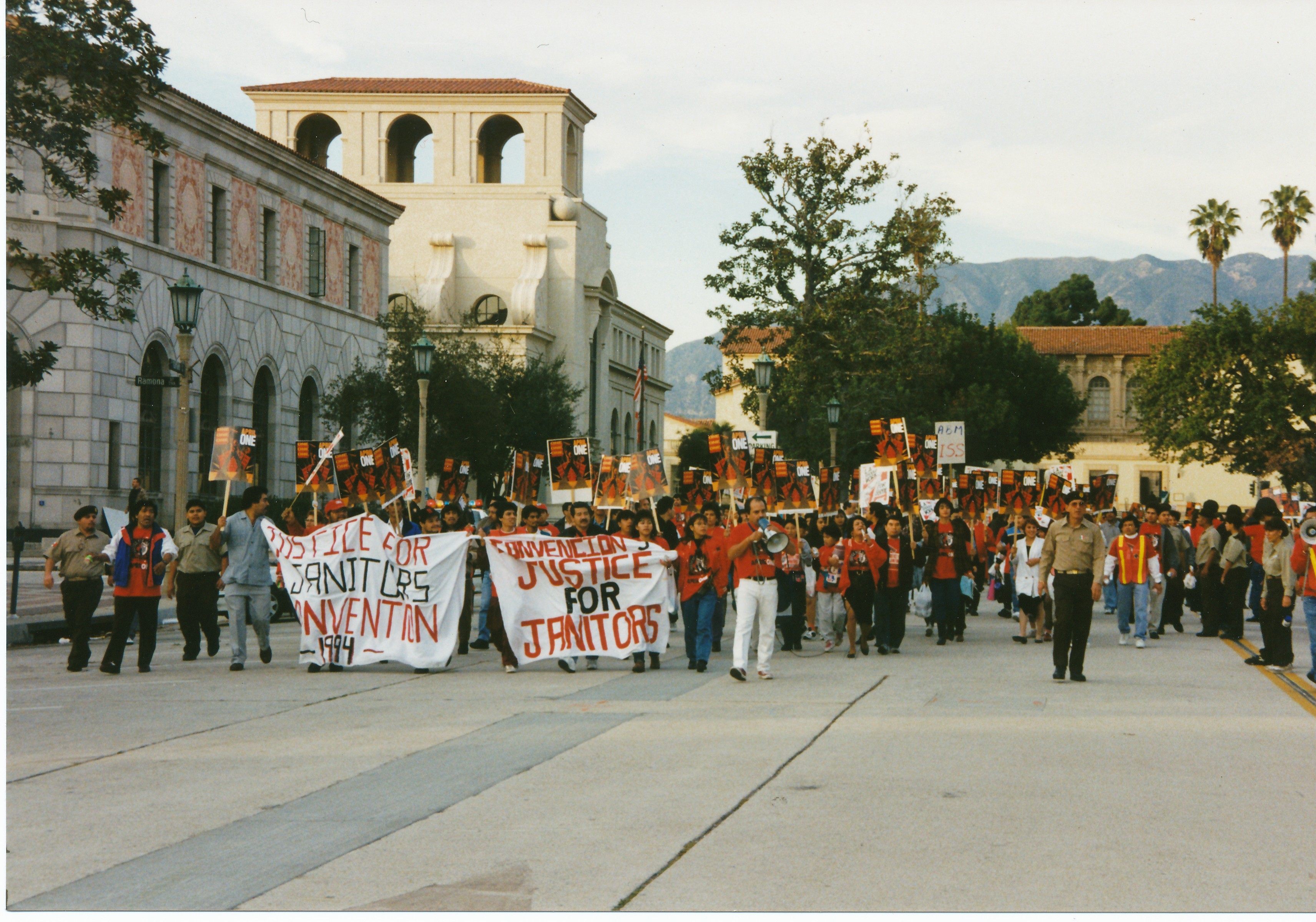 Justice for Janitors Pasadena Convention