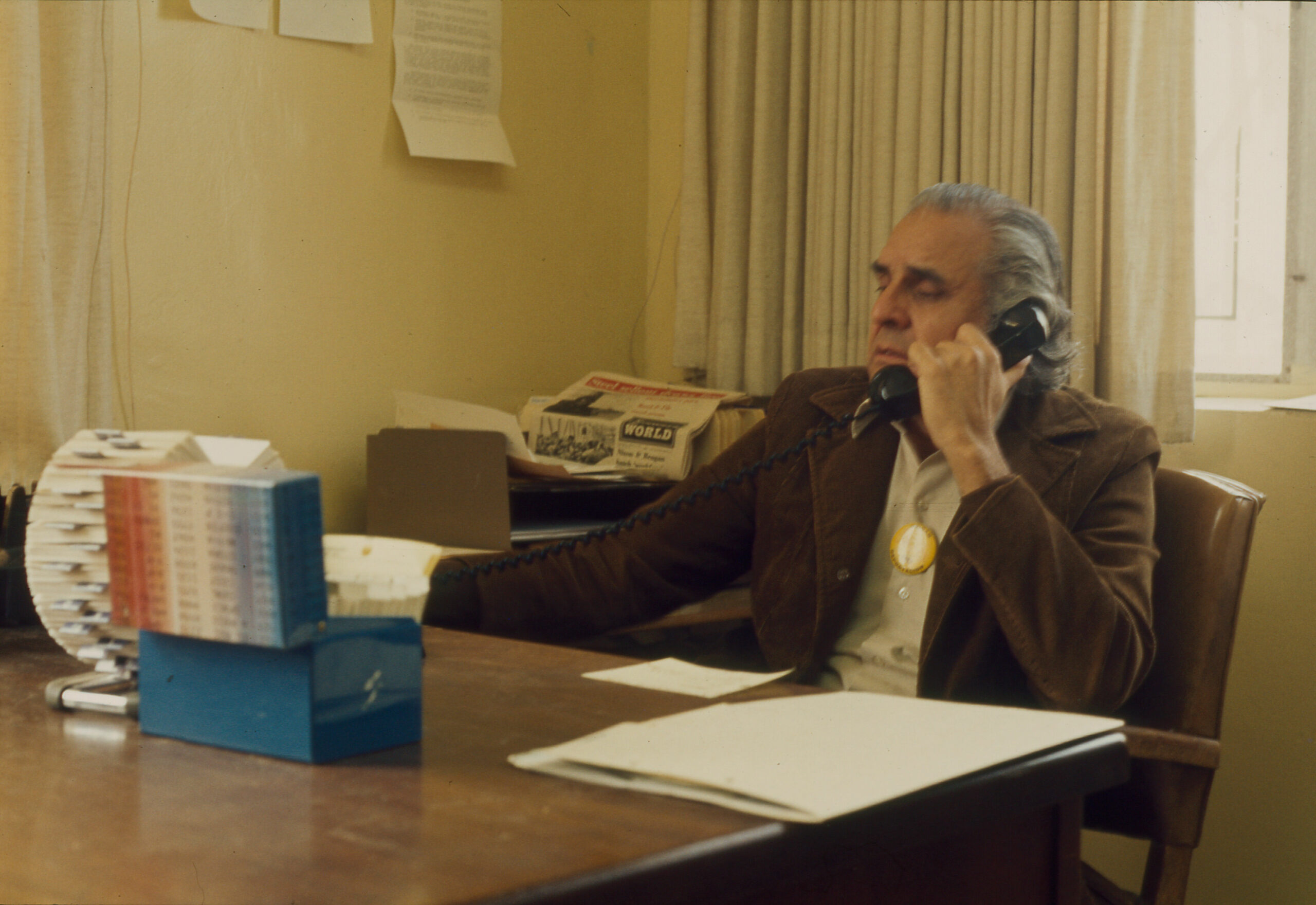 Bert Corona explains the mission of CASA