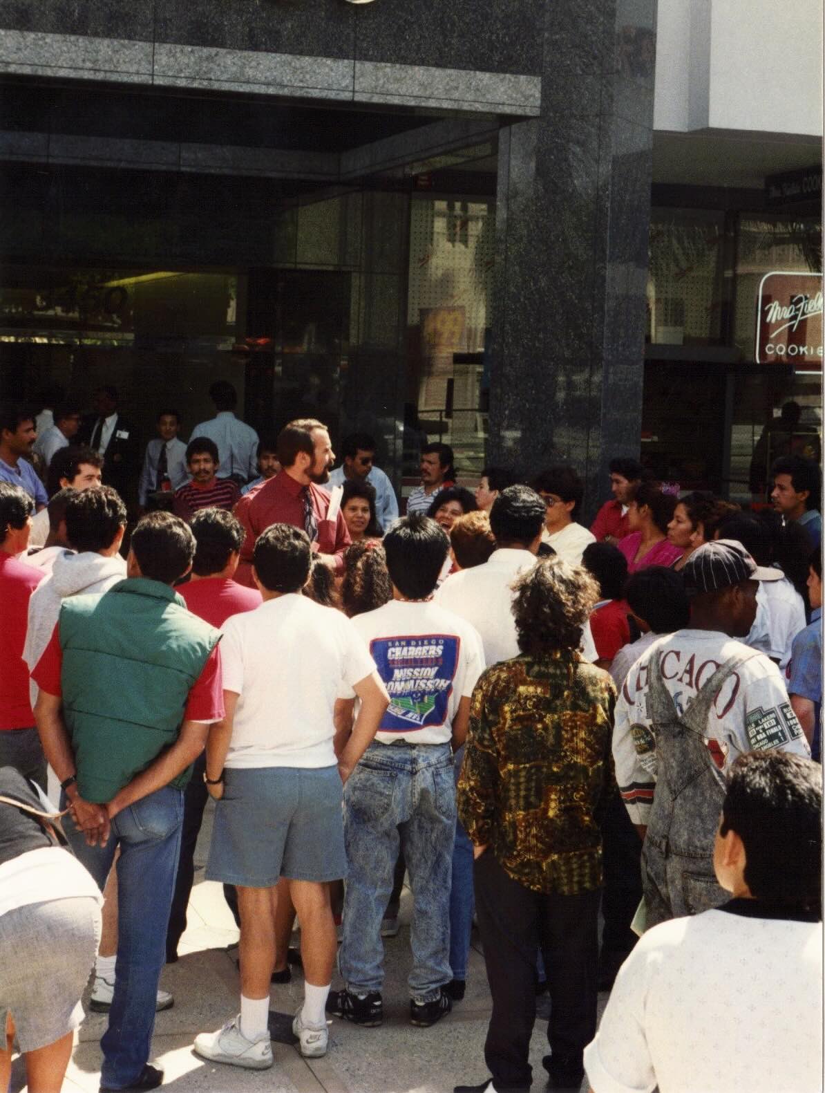 Peter Olney remembers life as an organizer